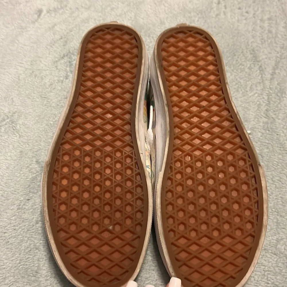 Vans Authentic -Disney Ariel' Sneaker size 7.5 limited edition collaboration - Picture 6 of 6